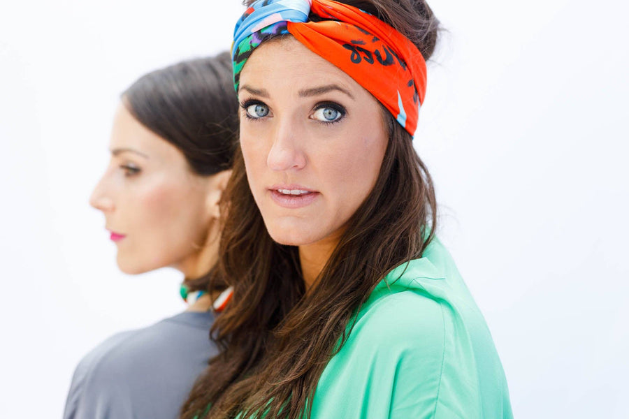 CB Grey - CB Grey x Elise Lyon Silk Scarf