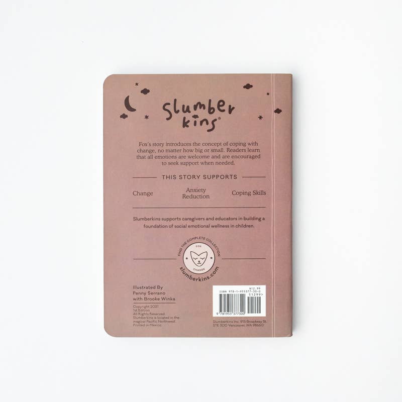 Slumberkins Inc. - *NEW* Fox's Navigating Change Set - with 2 books!