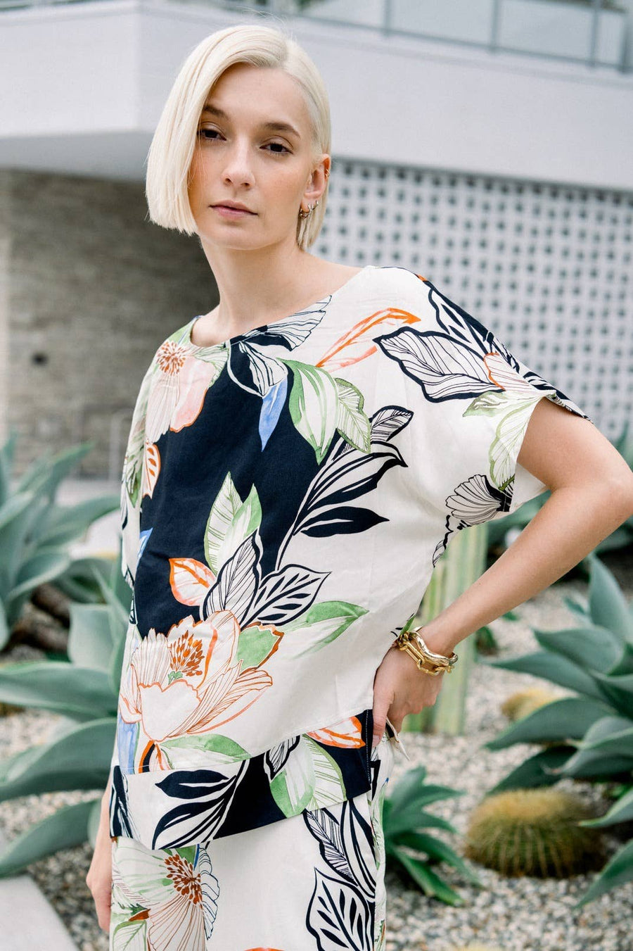 Neu Nomads - Agnes T-shirt - PRINT