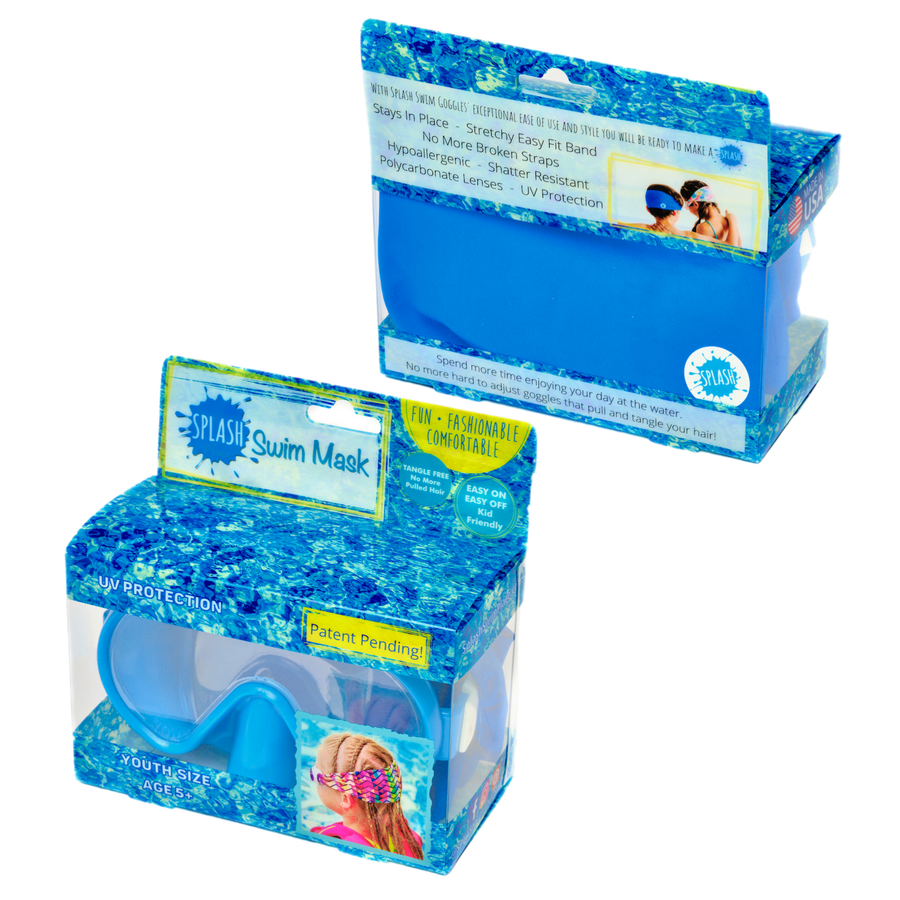 Splash Place Swim Goggles - MASK- Boardwalk Swim Mask