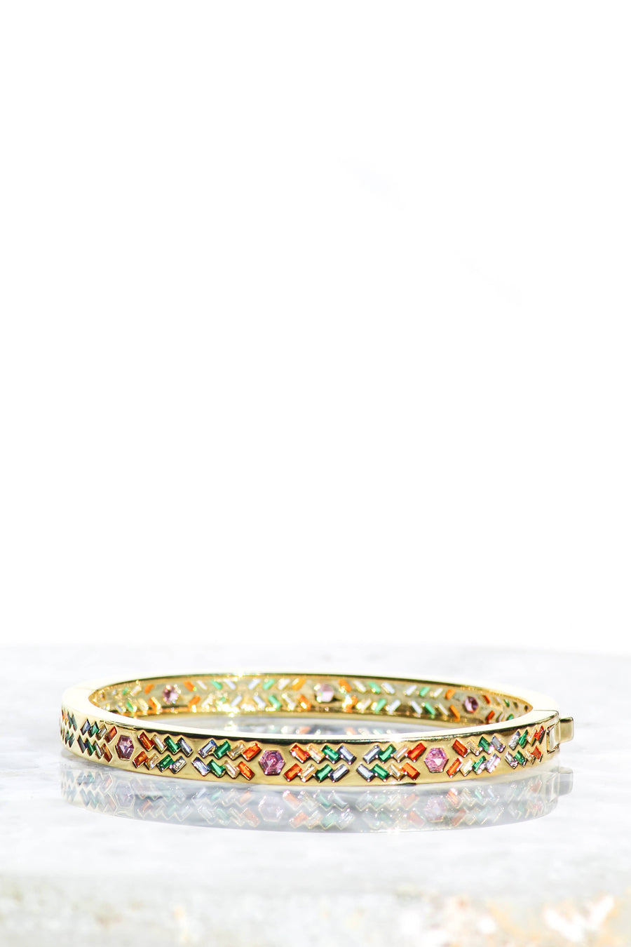 Native Gem - SUNBEAM BANGLE- RAINBOW
