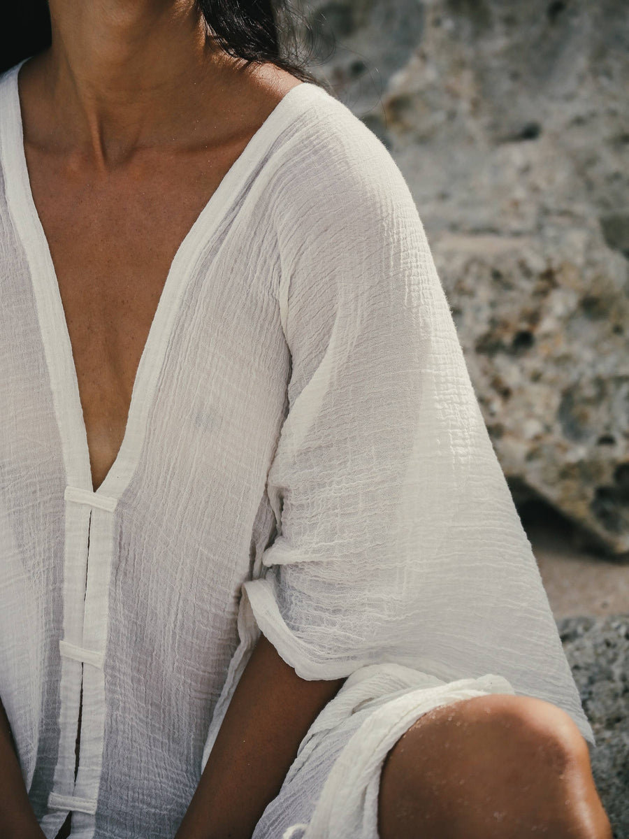 The Handloom - Ava Kimono - Natural