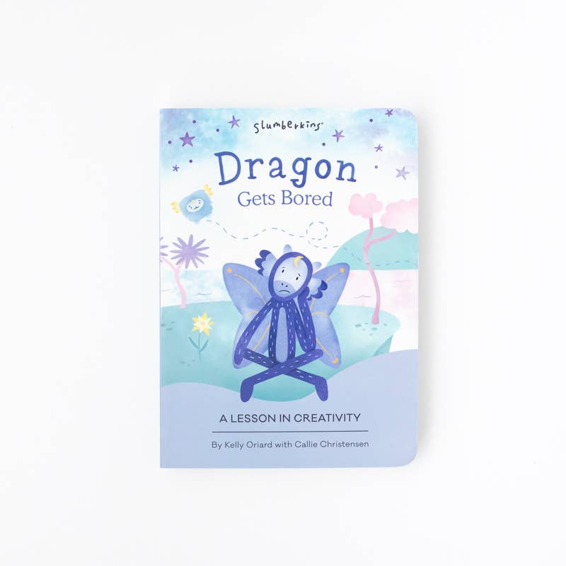 Slumberkins Inc. - *NEW* Dragon's Creativity Set - with 2 books!