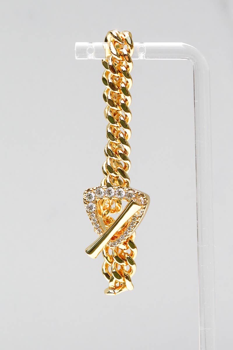 Native Gem - Triomphe Bracelet- 14K Gold Vermeil