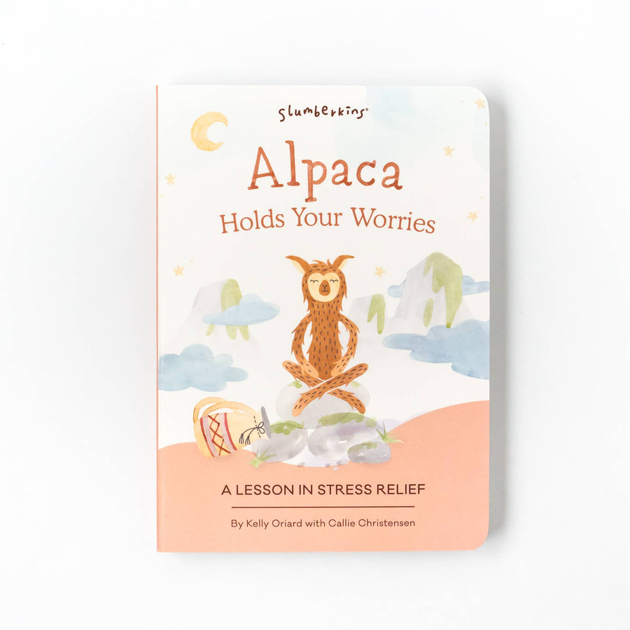 Slumberkins Inc. - *NEW* Alpaca's Stress Relief Set - with 2 books!