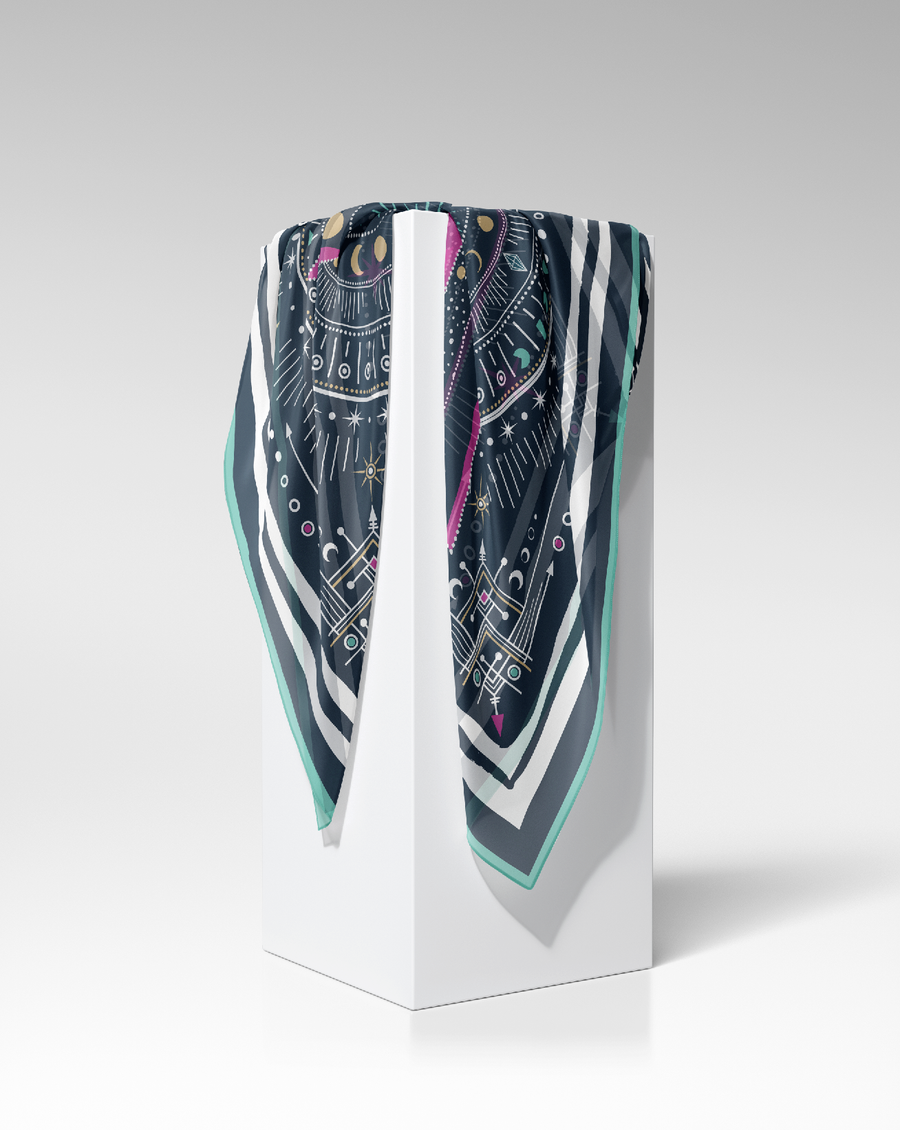 CB Grey - The Mallory Shawl