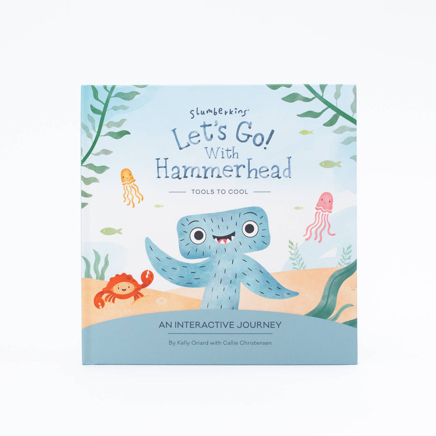Slumberkins Inc. - Let's Go! With Hammerhead Hardcover Book