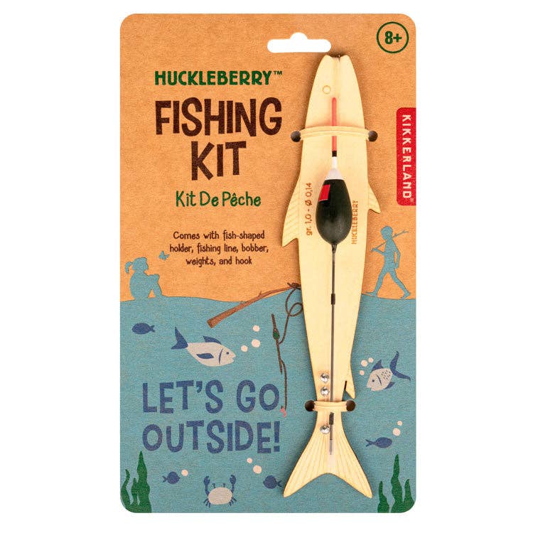 Kikkerland Design Inc - HUCKLEBERRY FISHING KIT