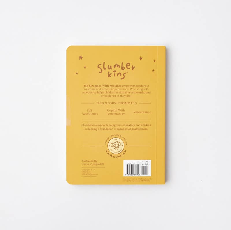 Slumberkins Inc. - *NEW* Yak's Self-Acceptance Set - with 2 books!