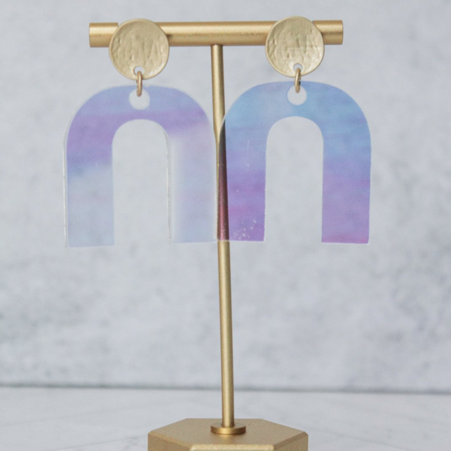 Wondermint Goods - Arch Acrylic Earrings