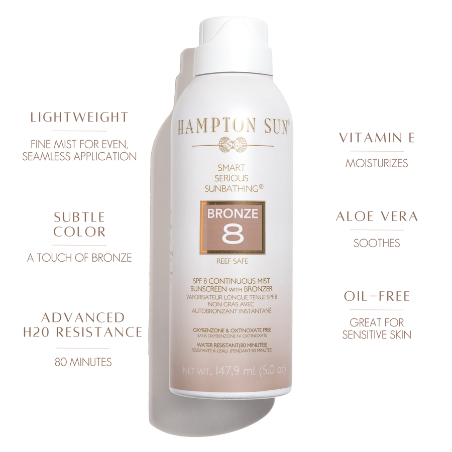 Hampton Sun - SPF 8 Bronze Continuous Mist