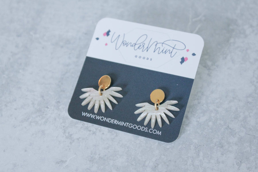 Wondermint Goods - Mini Fan Earrings