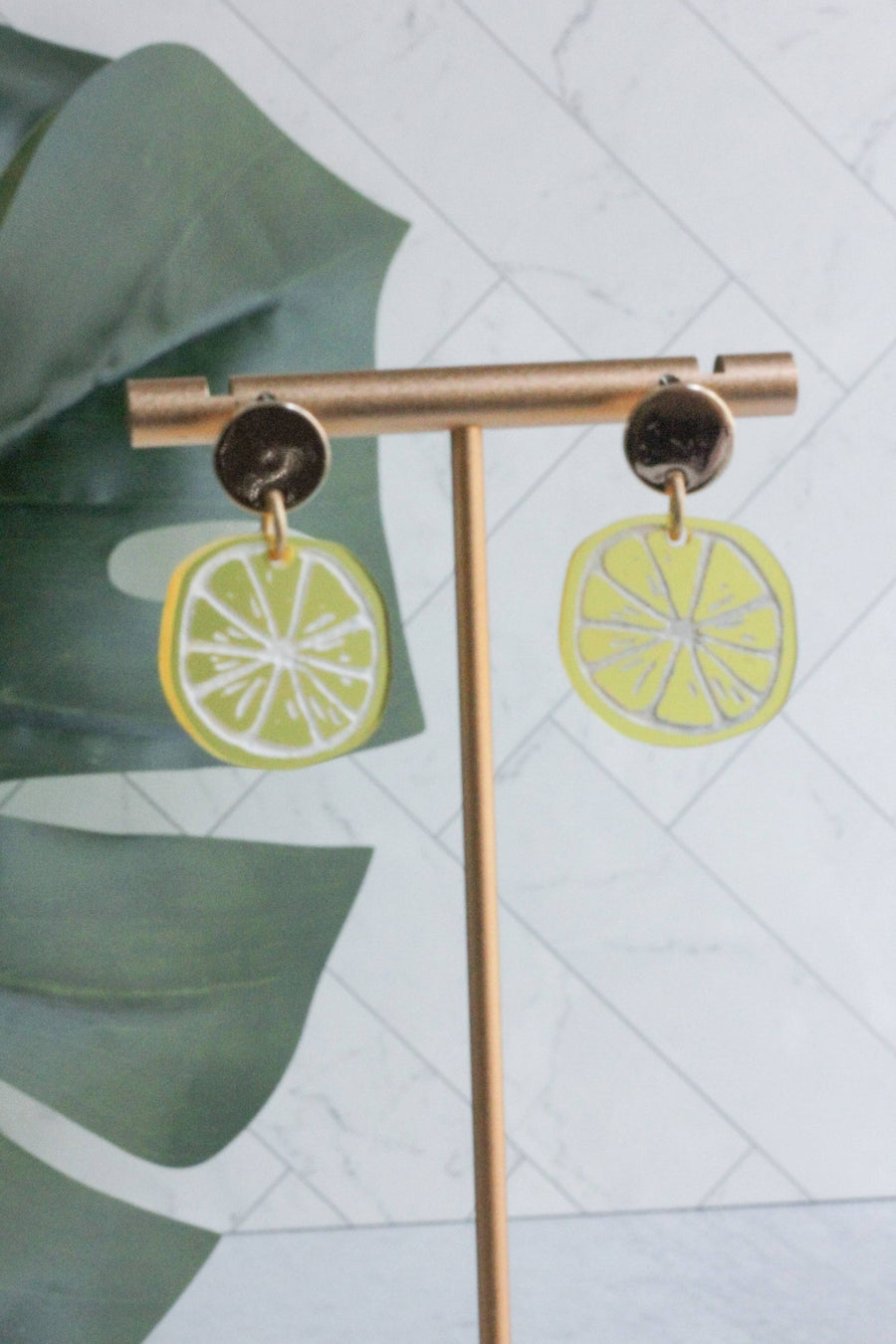 Wondermint Goods - Mini Lemon Slice Earrings