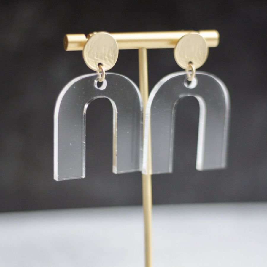 Wondermint Goods - Arch Acrylic Earrings