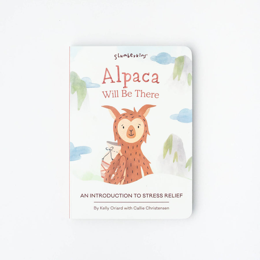 Slumberkins Inc. - *NEW* Alpaca's Stress Relief Set - with 2 books!