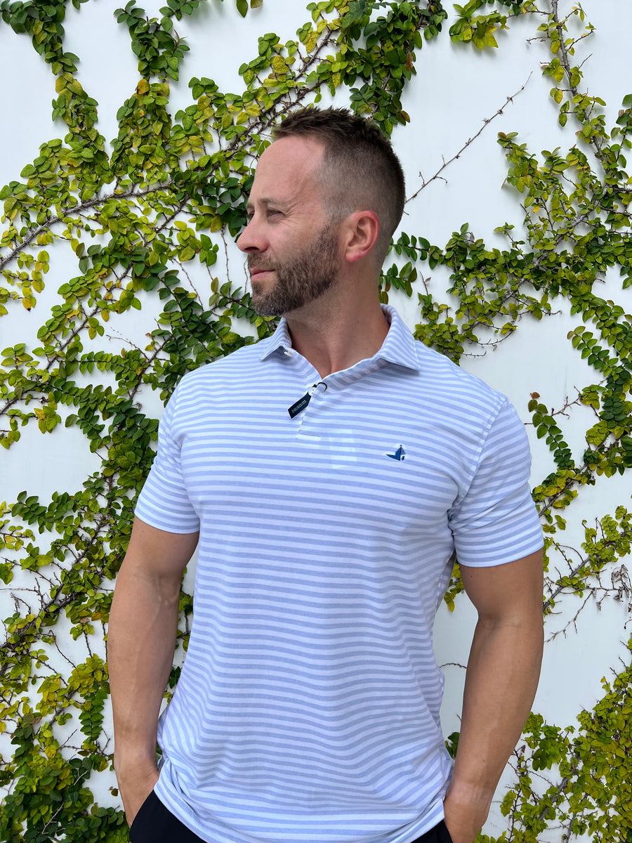 Peter Millar Albatross Cotton-Blend Performance Polo
