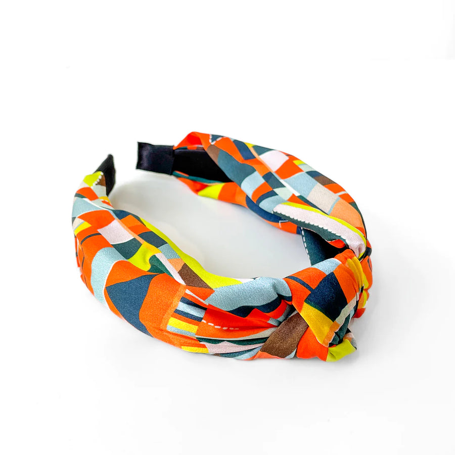 The Curamia Silk Knotted Headband