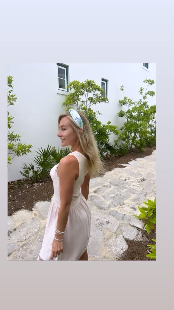 The Alys Silk Knotted Headband
