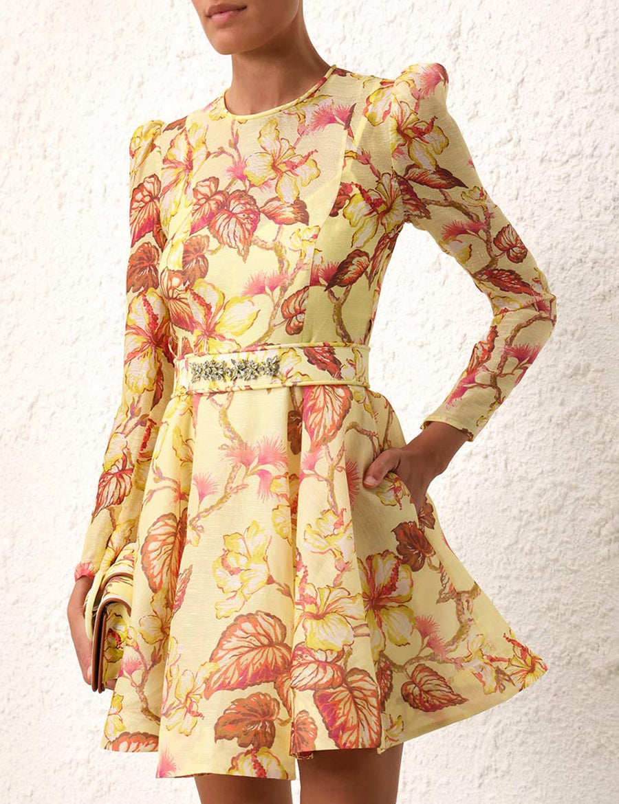 Zimmermann Matchmaker Floral Mini Dress