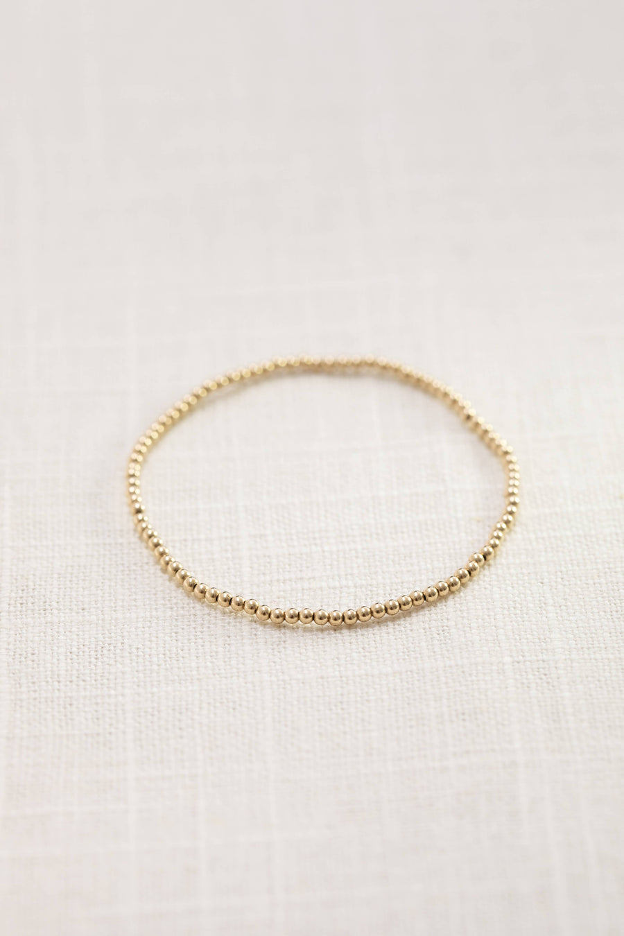 Coast and Cove - 3mm Gold Ball Bracelet