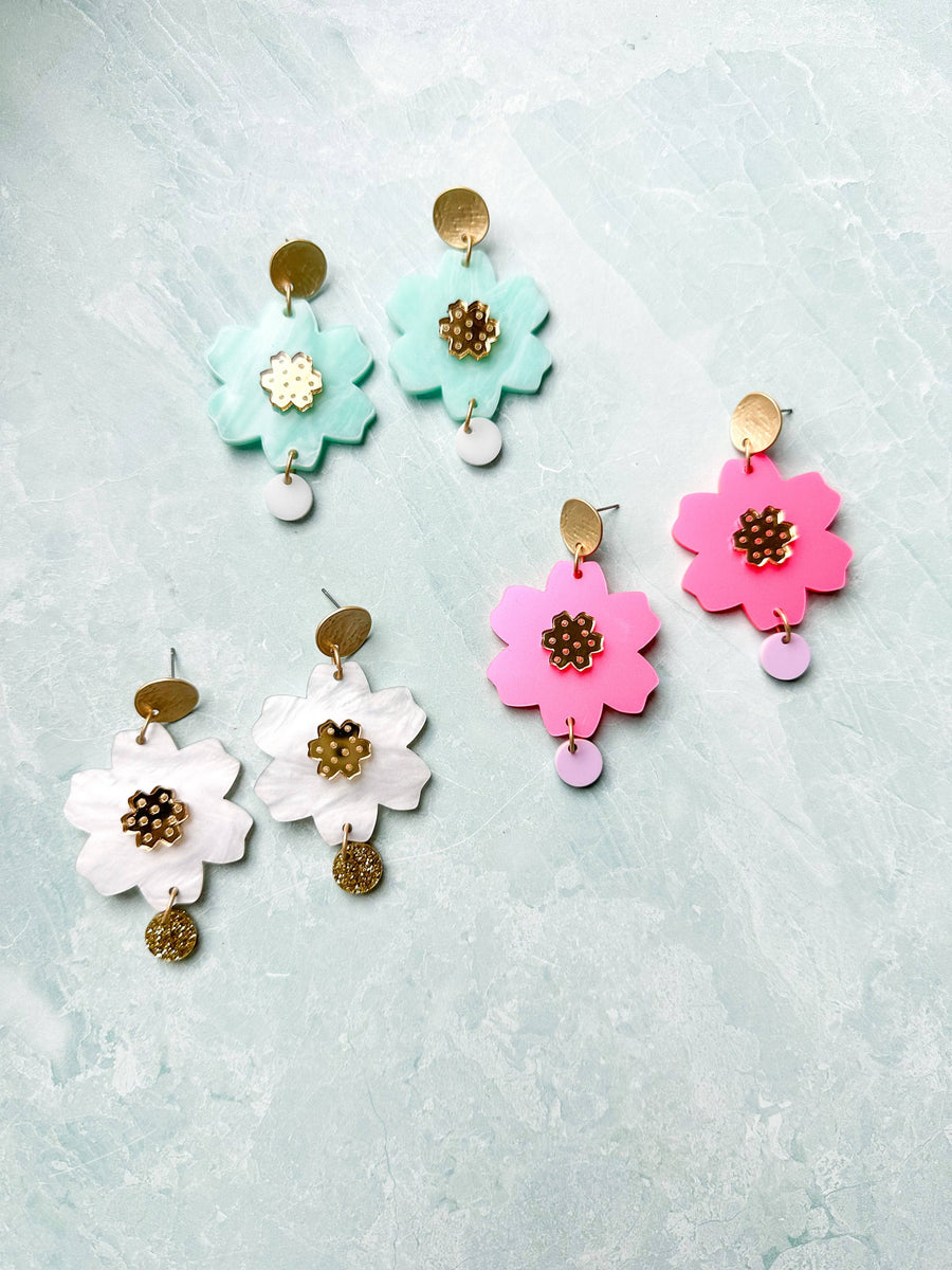Wondermint Goods - Blossom Flower Earrings