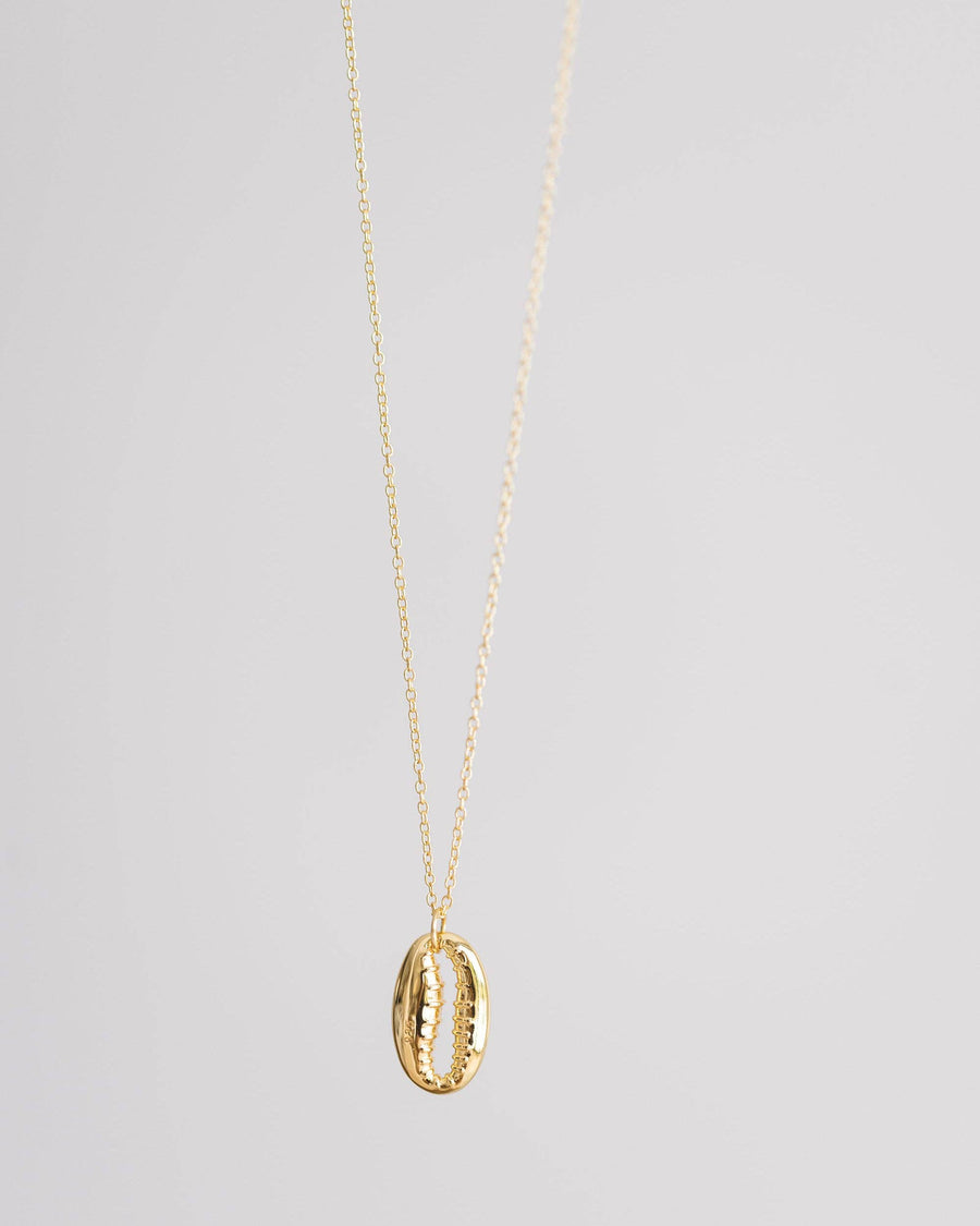 Coast and Cove - Gold Cowrie Necklace