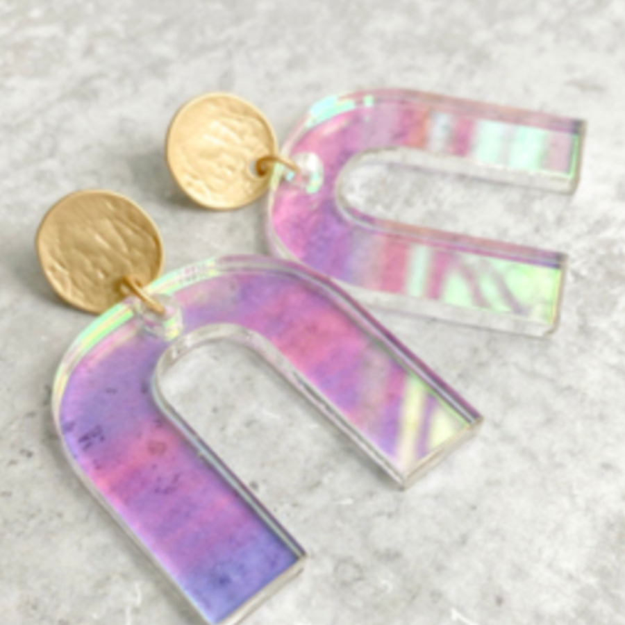 Wondermint Goods - Arch Acrylic Earrings