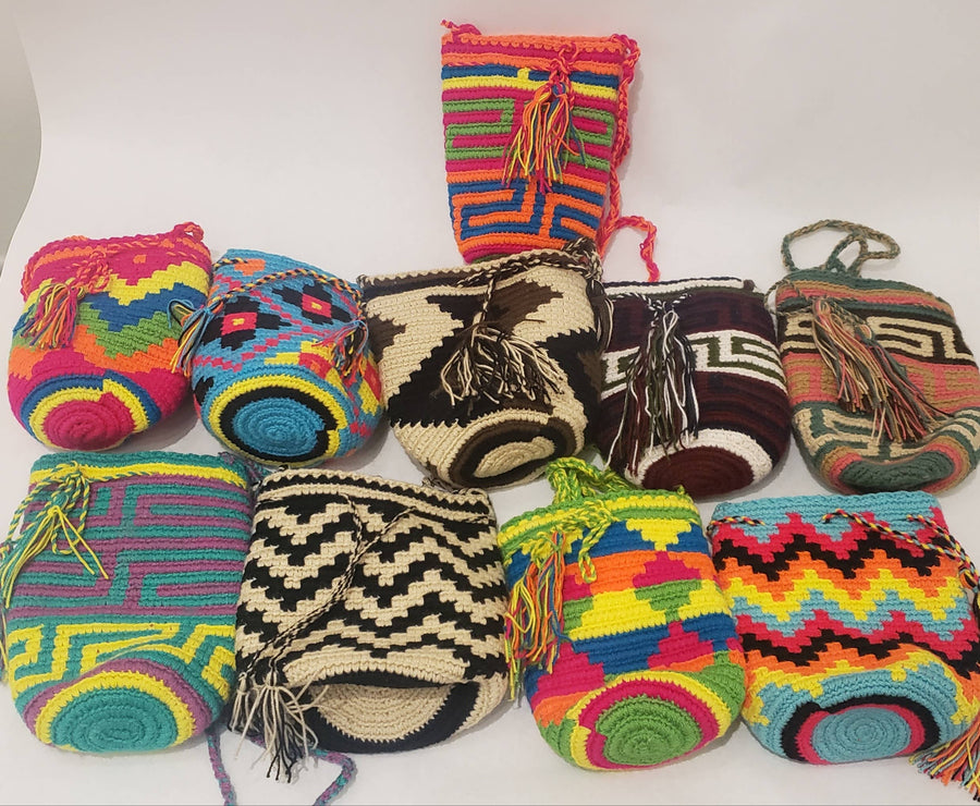 Wuitusu - Tiny Crochet Wayuu Crossbody Bags
