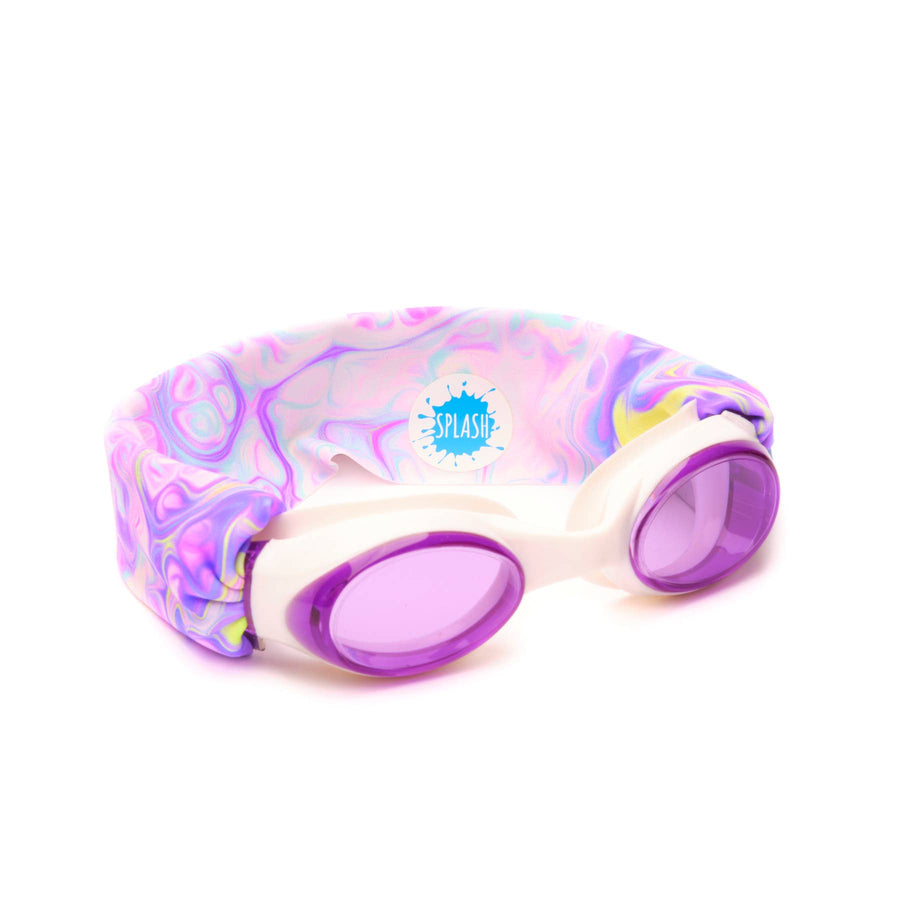 Splash Place Swim Goggles - Pastel Swirl Swim Goggles