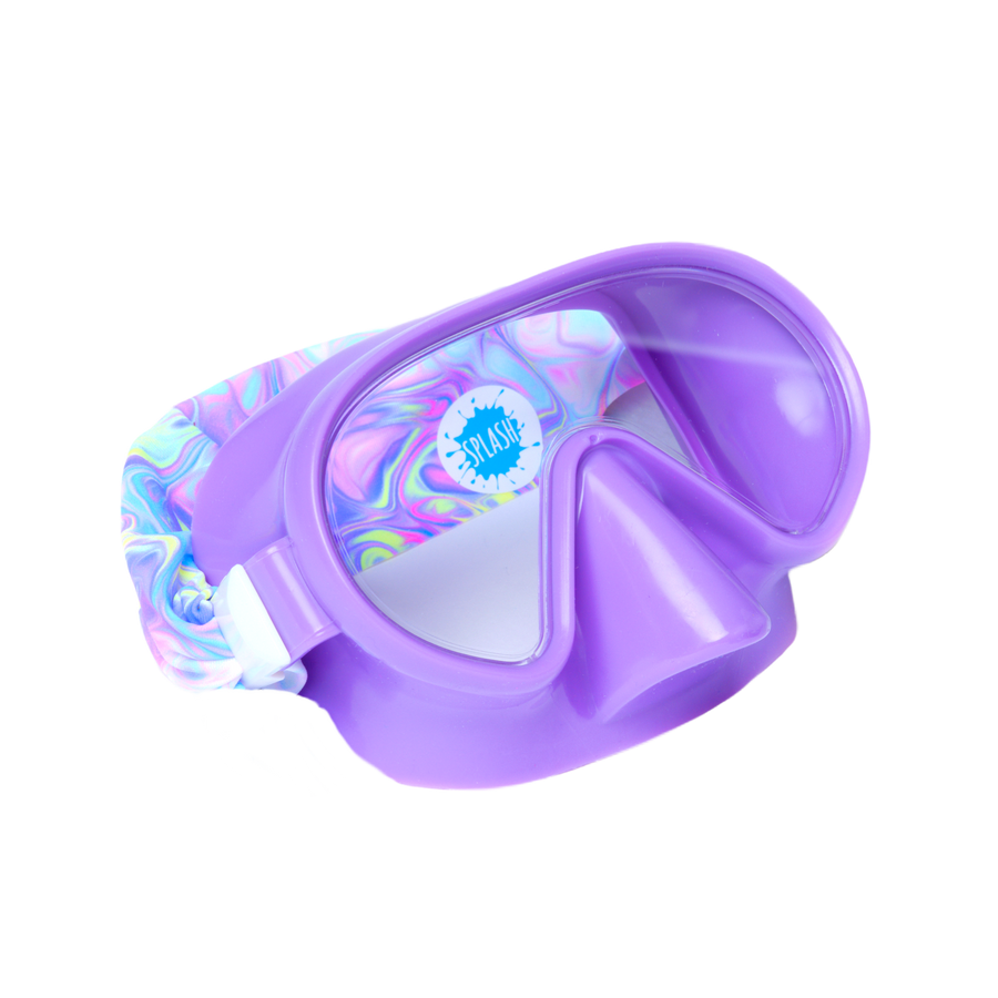 Splash Place Swim Goggles - Pastel Swirl Swim Mask