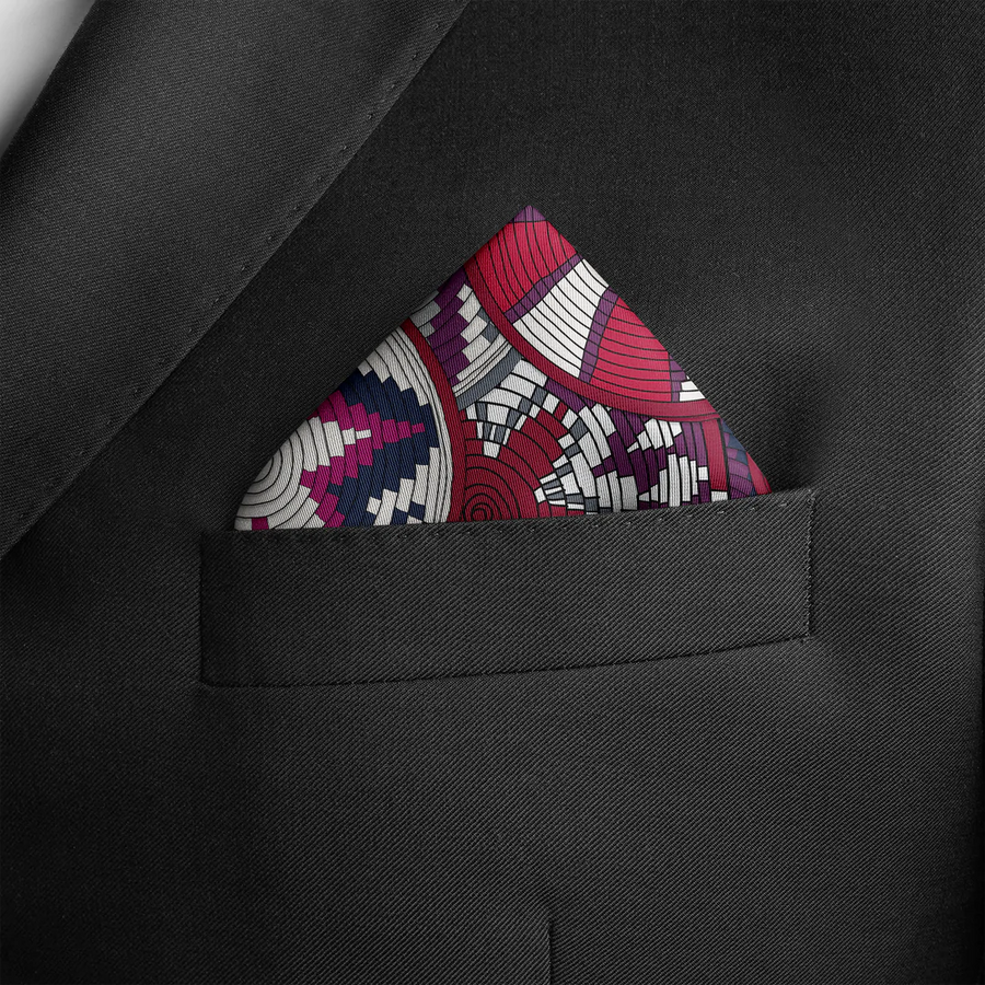 The Coco Pocket Square